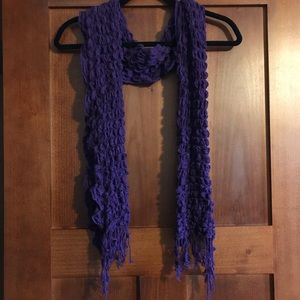 🧣3 for $10🧣C&B Dark Purple Textured Scarf